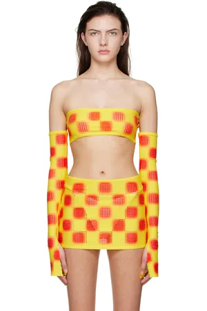 FAL-ASH Yellow Polyester T-Shirt