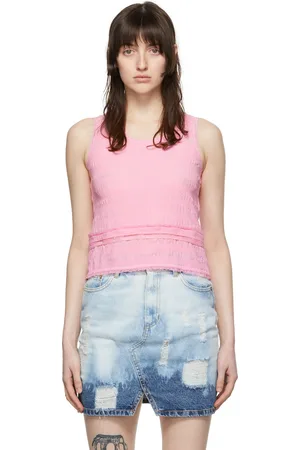 SJYP Polyester Tank Top