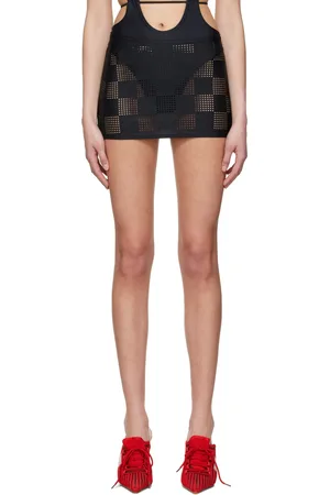 FAL-ASH Polyester Mini Skirt