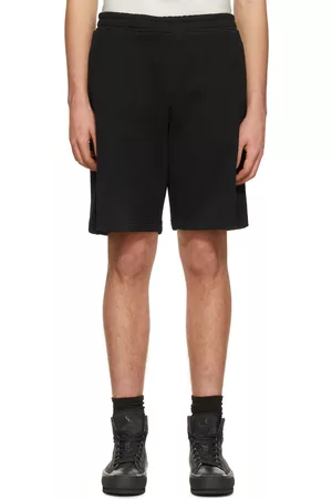 Diesel Men Shorts - Black Cotton Shorts