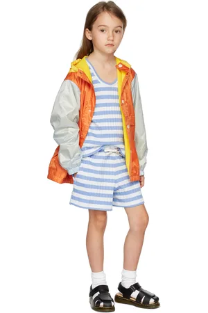 Tiny Cottons Kids Blue Stripes Tank Top