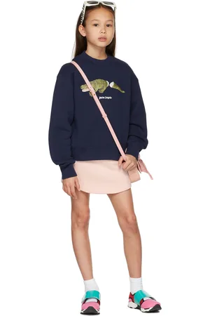 Palm Angels Kids Pink Logo Skirt