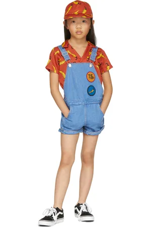 Wolf & Rita Kids Blue Fátima Overalls
