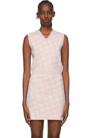 Rokh Pink Viscose Vest