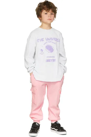Luckytry Kids Waffle Pocket Lounge Pants