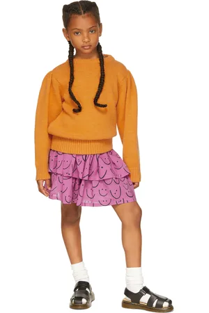Maed for mini Kids Purple Laughing Lobster Skirt