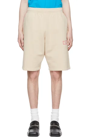 MARTINE ROSE Beige Cotton Shorts
