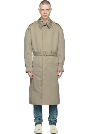 Tom Ford Beige Polyester Trench Coat