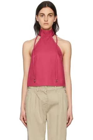 Saks Potts Pink Marbella Tank Top