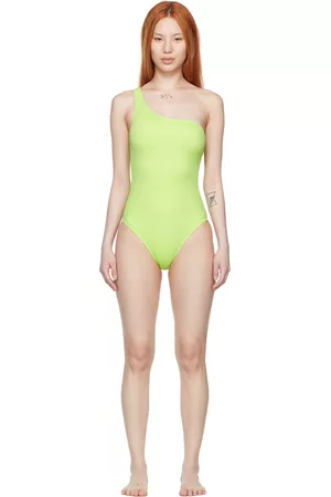 NU Women Swimsuits - Green Paradise One-Piece Swimsuit