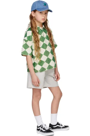 Jelly Mallow Kids Grey Flamingo Shorts