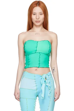 Sherris Green Nylon Tube Top