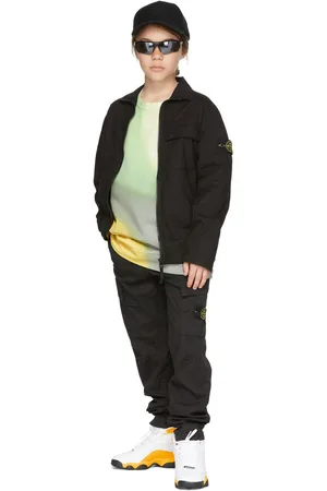 Stone Island Kids Black Ripstop Jacket