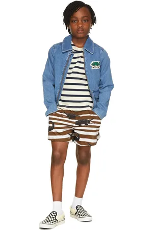 Mini Rodini Kids Denim Chameleon Jacket