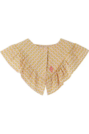 The Animals Observatory Kids & Yellow Flowers Hawk Collar