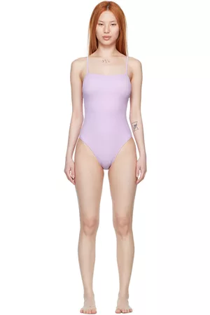 NU Women Swimsuits - Purple Recycled Nylon One-Piece Swimsuit