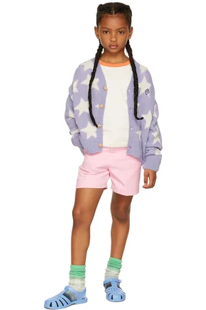 The Animals Observatory Kids Logo Moare Pig Trousers