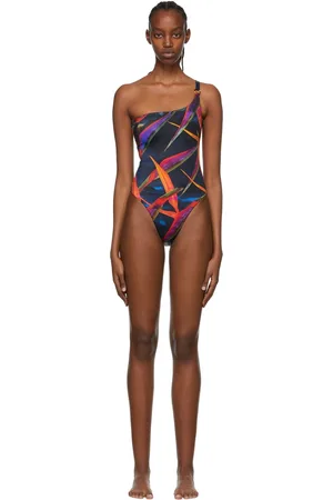Louisa Ballou Multicolor Recycled Nylon One-Piece Swimsuit