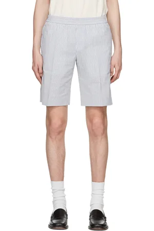 Harmony Blue Cotton Shorts