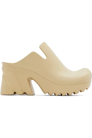 Bottega Veneta Off-White Rubber Flash Clogs