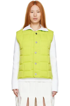 Bottega Veneta Green Nylon Vest