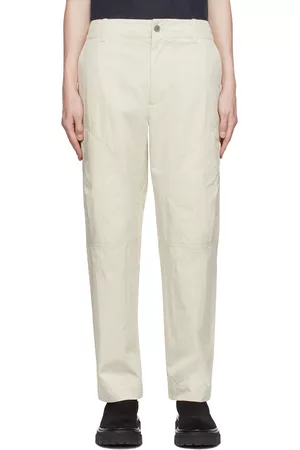 3.1 Phillip Lim Men Pants - Beige Cotton Trousers