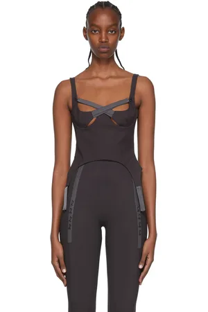 KNWLS SSENSE Exclusive Brown Camisole