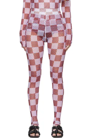 HENRIK VIBSKOV Red Polyester Leggings