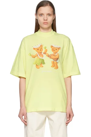 Palm Angels Yellow Dancing Bear T-Shirt