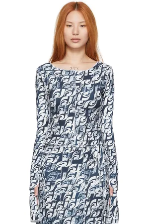 Heste Jente SSENSE Exclusive Navy Polyester T-Shirt