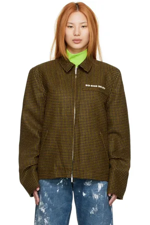 VTMNTS Black & Yellow Wool Jacket
