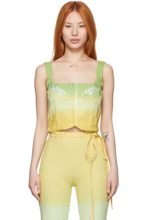 Heste Jente SSENSE Exclusive Green Tank Top