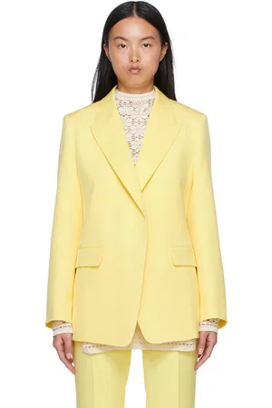 Chloé Yellow Silk Blazer