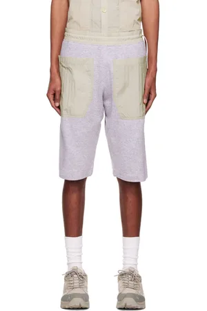 RANRA Gray Cotton Shorts