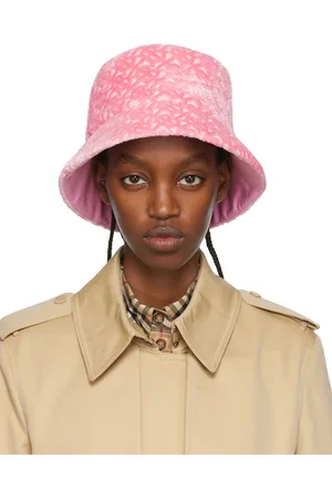 Burberry Pink Logo Bucket Hat