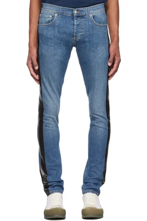 Alexander McQueen Men Jeans - Side Stripe Jeans