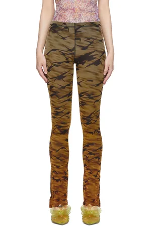 PRISCAVera Orange Nylon Lounge Pants