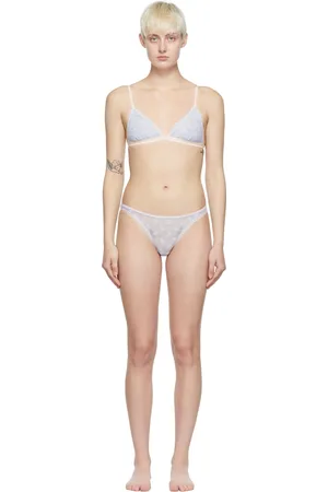 Ichiyo SSENSE Exclusive Blue Bra Set