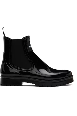 HUGO BOSS Women Boots - Black Tabita Rain Boots