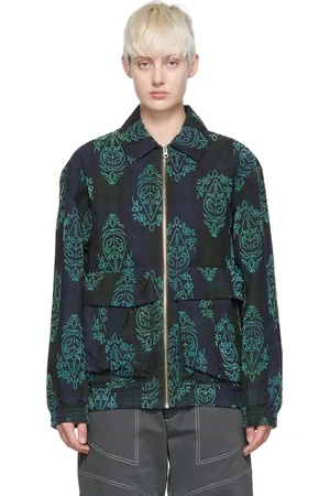 Paria Farzaneh Blue Naussica Jacket
