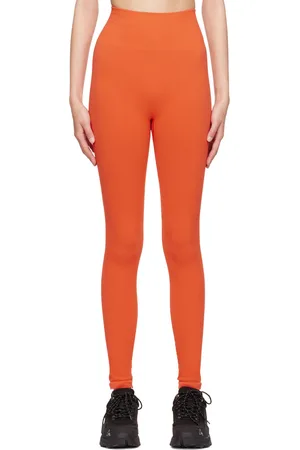 OTTI Orange Biodegradable Nylon Sport Leggings