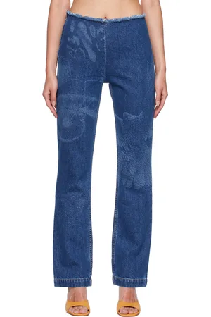 Paloma Wool Blue Folie Straight-Leg Jeans