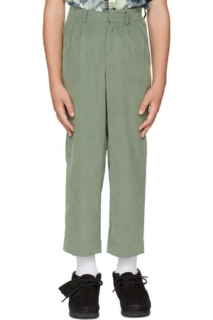 BO(Y)SMANS Kids Green Trousers
