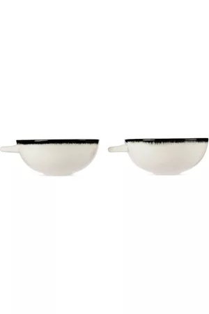 ANN DEMEULEMEESTER Black & White Serax Edition Porcelain Espresso Cup Set