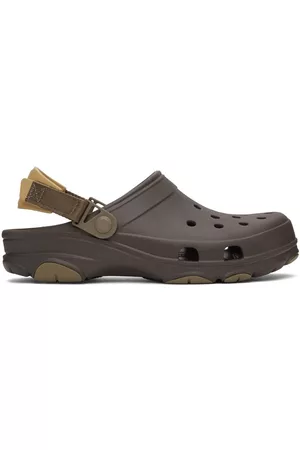Crocs Men Casual Shoes - Brown Classic All-Terrain Clogs