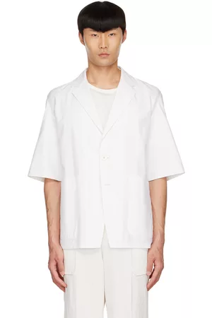 Ermenegildo Zegna Men Shirts - White Cotton Shirt