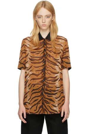 Jil Sander Orange Wool Shirt