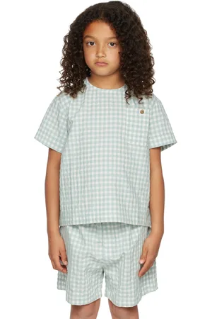 Daily Brat Kids Blue & White Hudson T-Shirt