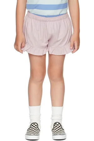 Tiny Cottons Kids Pink Frills Shorts