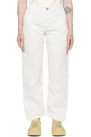 Jil Sander Off-White Workwear Jeans